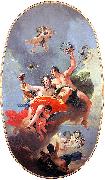 Giovanni Battista Tiepolo The Triumph of Zephyr and Flora china oil painting reproduction